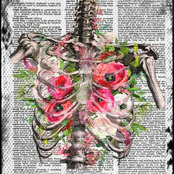 Gothic Anatomy Wild Roses Art Print Bundle Special - Picture 3 of 6